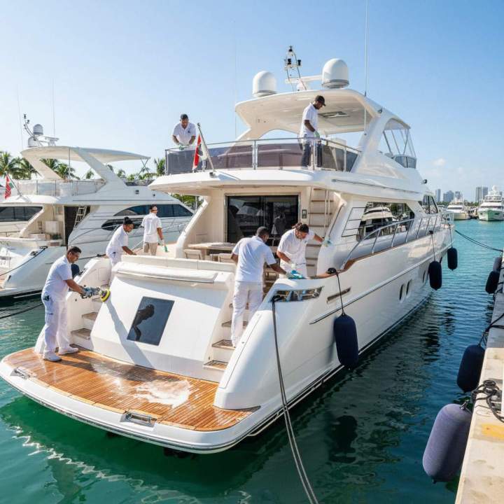 Limpieza de Yates Miami